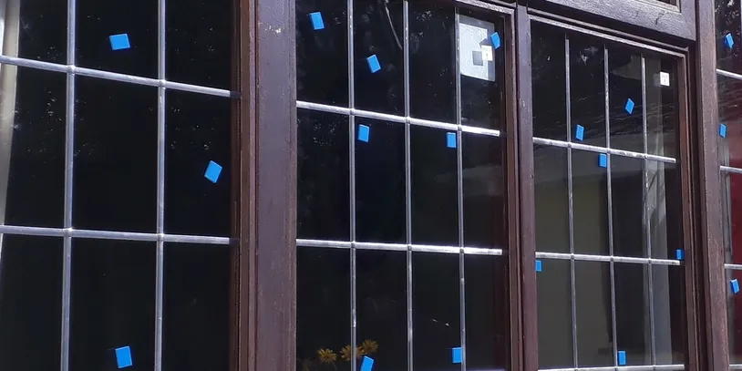 Image of a professional showing how to Replace a Blown Double Glazed Unit