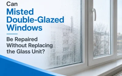 Can Misted Double-Glazed Windows Be Repaired Without Replacing the Glass Unit?