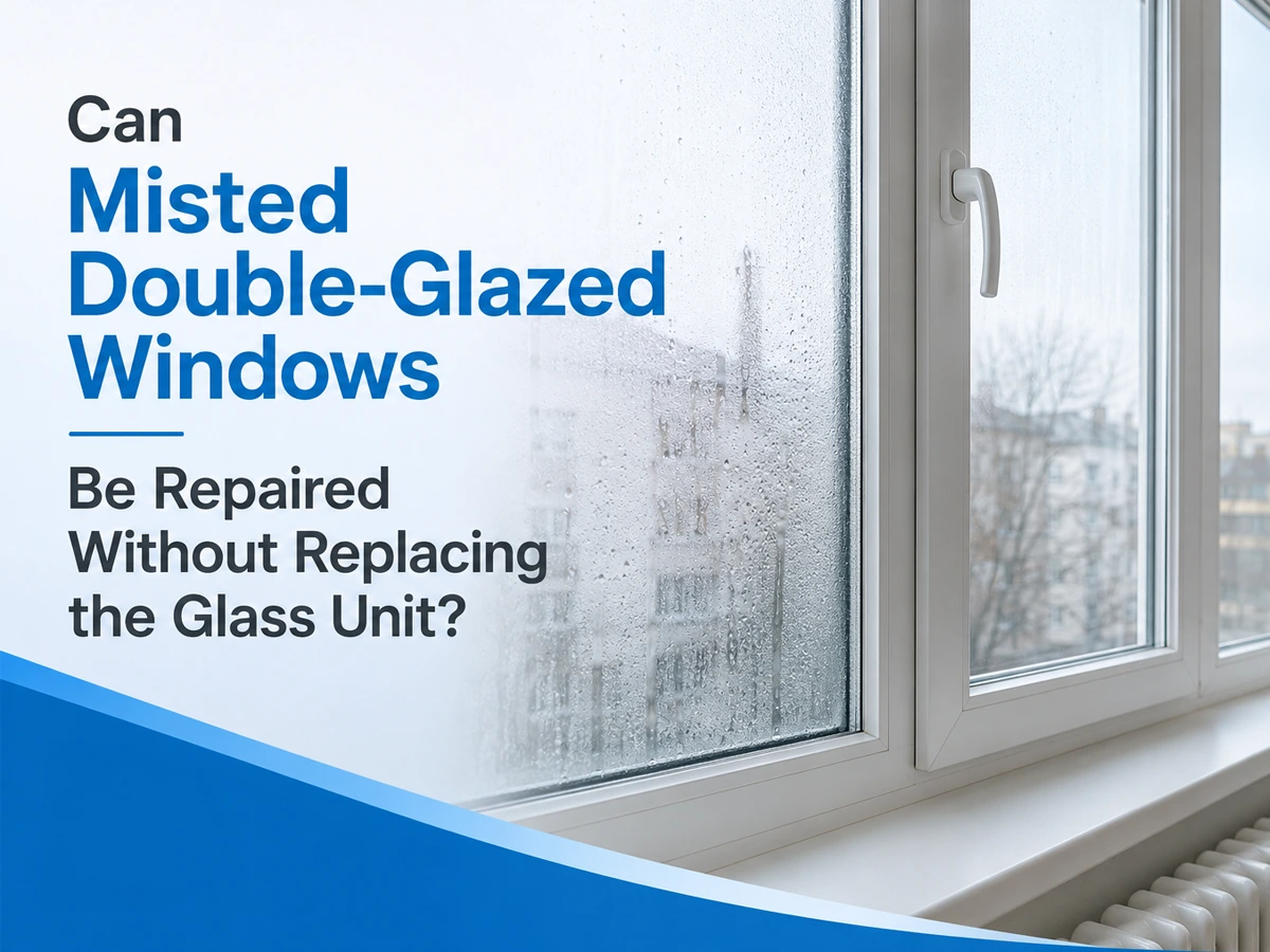 Can Misted Double-Glazed Windows Be Repaired Without Replacing the Glass Unit? Can Misted Double-Glazed Windows Be Repaired Without Replacing the Glass Unit?
